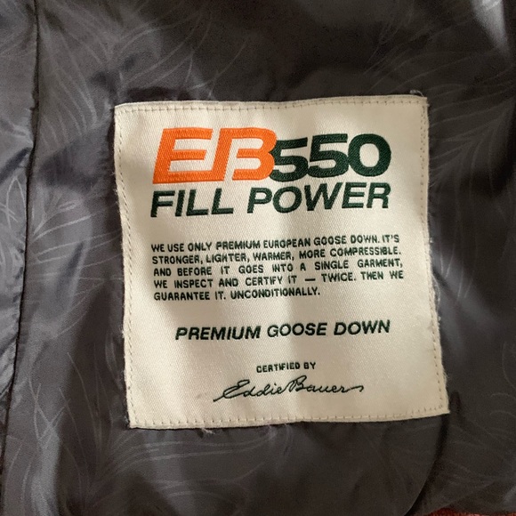 Sold - Eddie Bauer skyliner down jacket. Small - Picture 6 of 8
